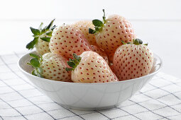 White strawberries (pineapple strawberries)