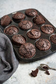 Vegan chocolate muffins