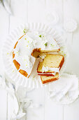 Zitronen-Earl Grey-Chiffon Cake