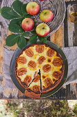 Soft apple cake