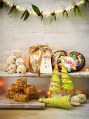 Assorted Christmas Pastries and Desserts