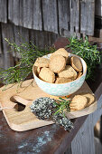 Rosemary biscuits to strengthen the nerves and the organs