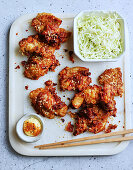 Karaage (Knusprig frittiertes Hähnchen, Japan)