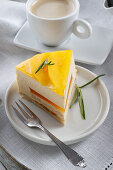 Mango cheesecake