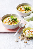 Smoky sweet corn chowder