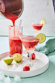 Strawberry mocktail