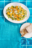 Bohnen-Quinoa-Salat mit Orange