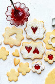 Cookies with jam