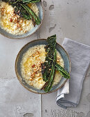 Risotto with black cabbage and vanilla butter