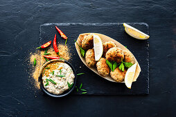 Fishcakes with Snoek (South Africa)