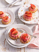Erdbeer-Minikuchen