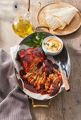 Pulled Pork mit Barbecuesauce