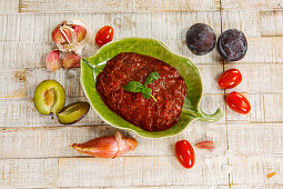 Pflaumen-Tomaten-Chutney