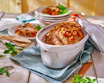 Pain de veau provençal (Kalbsterrine aus der Provence, Frankreich)