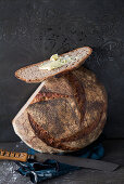 Rustic farmhouse bread