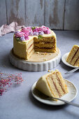 Vanilla sponge cake