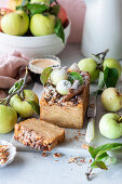 Apfel-Clafoutis-Kuchen