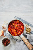 Vegan spring sugo