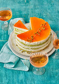 Aperol-Spritz-Joghurt-Torte