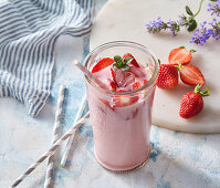 Strawberry milkshake