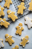 Gingerbread man biscuits