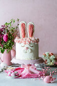 Easter bunny cake