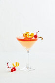 Tequila Sunrise Martini-Mousse