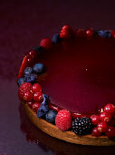 Tart ring with fresh berries