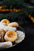 Various Christmas biscuits