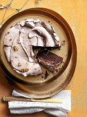 Schokolade-Baiser-Kuchen