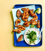 Tandoori chicken wings