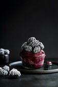 Blackberry sorbet