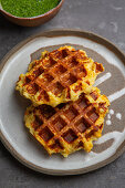 Sweet potato waffles