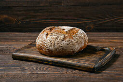 Rustic wholemeal bread