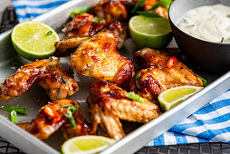Spicy Lime Chicken Wings