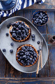 Blueberry tart