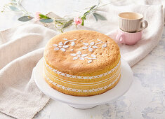 Yoghurt and lemon cake