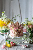 Buttercream cake for Easter