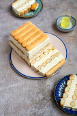 Frozen limoncello tiramisu