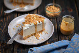 No-bake peanut butter cheesecake