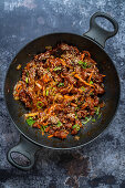 Crispy chilli beef