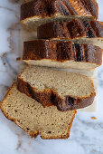 Sourdough banana bread