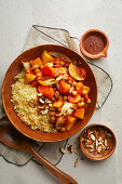 Moroccan pumpkin stew