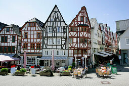Half-timbered houses, old town of Limburg an der Lahn, Hesse, Germany
