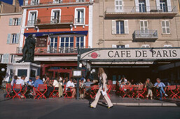 Harbour Café, Café de Paris, St. Tropez Cote d'Azur, France