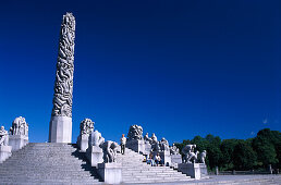 Vigeland Sculpture Park, Obelisk, Oslo Norway