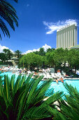Pool at Mandalay Bay Hotel, Las Vegas, Nevada, USA