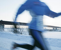 Runner in Omsk, Siberia, RUS