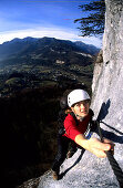 Fixed Rope Route, Bad Goisern, Salzkammergut Oberösterreich, Austria