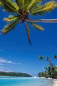 Traumstrand, One Foot Island, Aituaki Lagune Cook-Inseln